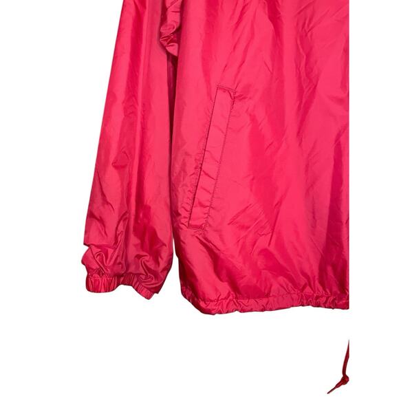 Vintage Jerzees Red Large Windbreaker Jacket Ball Canning Factory Insulated - Picture 5 of 5